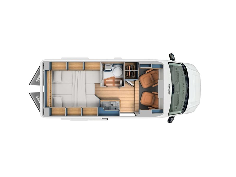 Eriba Car 602 Indium Grey Metallic Aut.